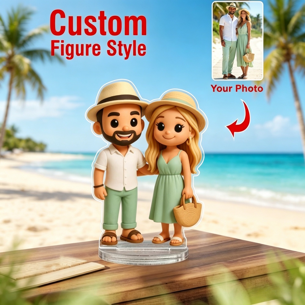 Desk Setup Equipment - Personalized Custom Acrylic Stand Cute Cartoon