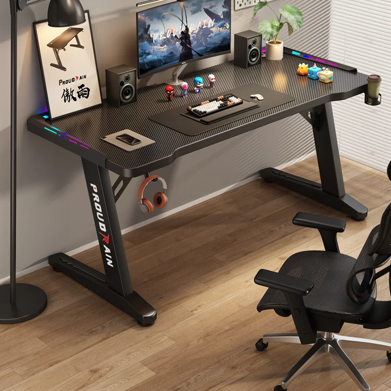 Desk Setup Laptop And Monitor - Gaming Console Computer Desks Pc Setup
