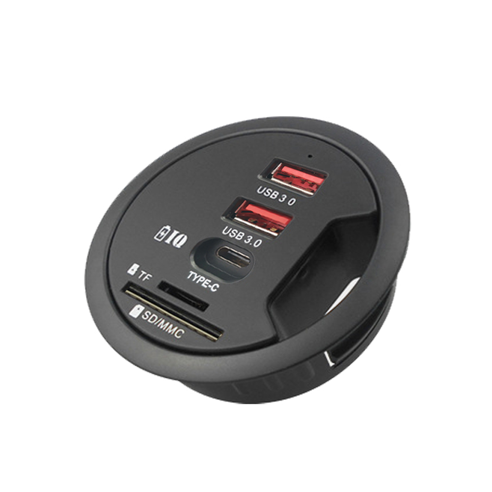Desk Setup Hub - USB HUB Mount In Desk HUBs