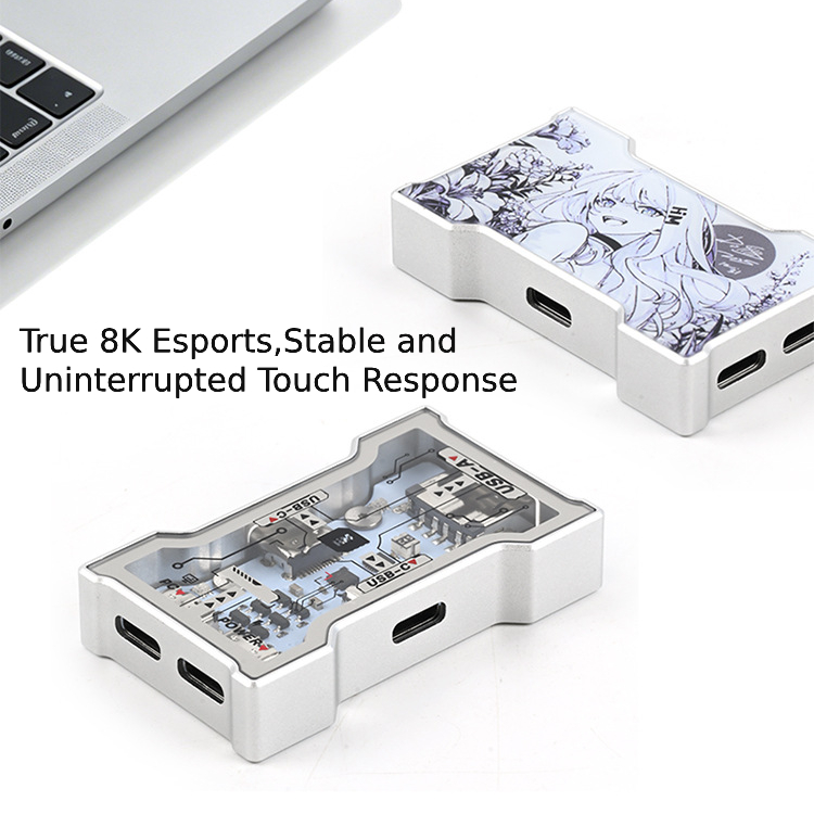 RGB USB Hub 2 Input 3 Output A - огляд і ціна Desk Setup Hub
