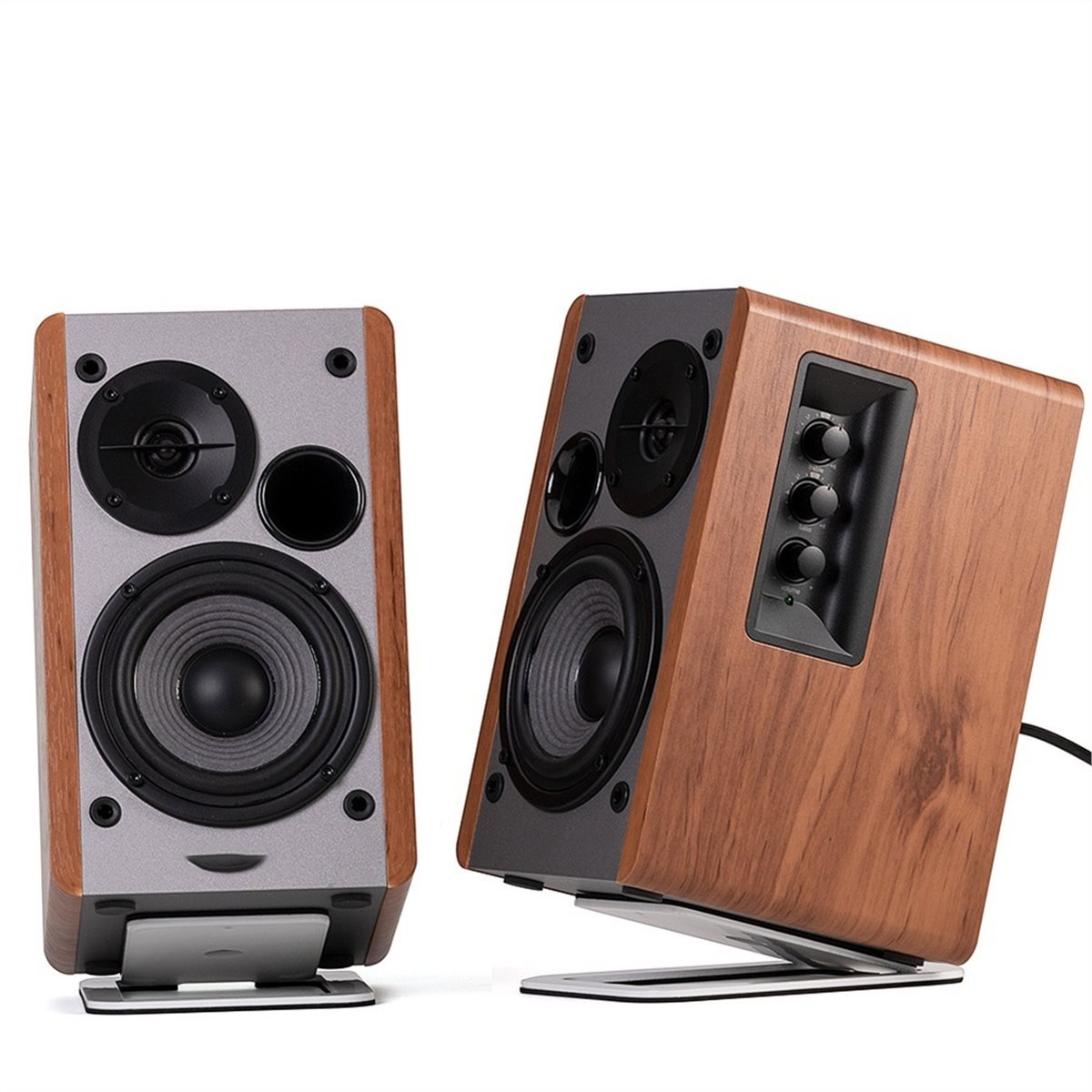 2pcs Desktop Speaker Stands fo - огляд і ціна Desk Setup With Speakers