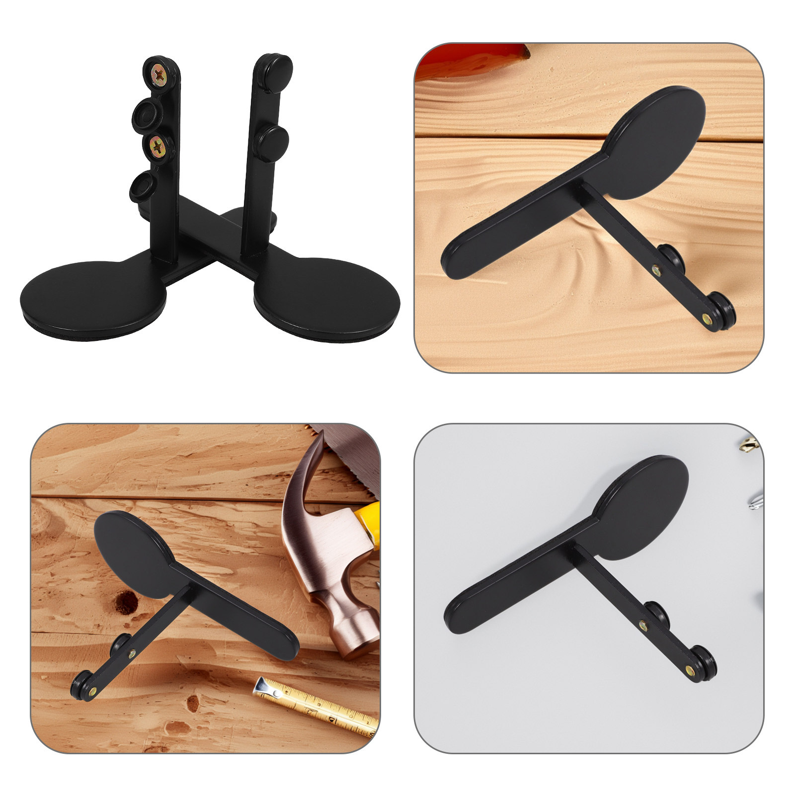 1Pairs Metal Pegboard Bracket  - огляд і ціна Desk Setup Kit