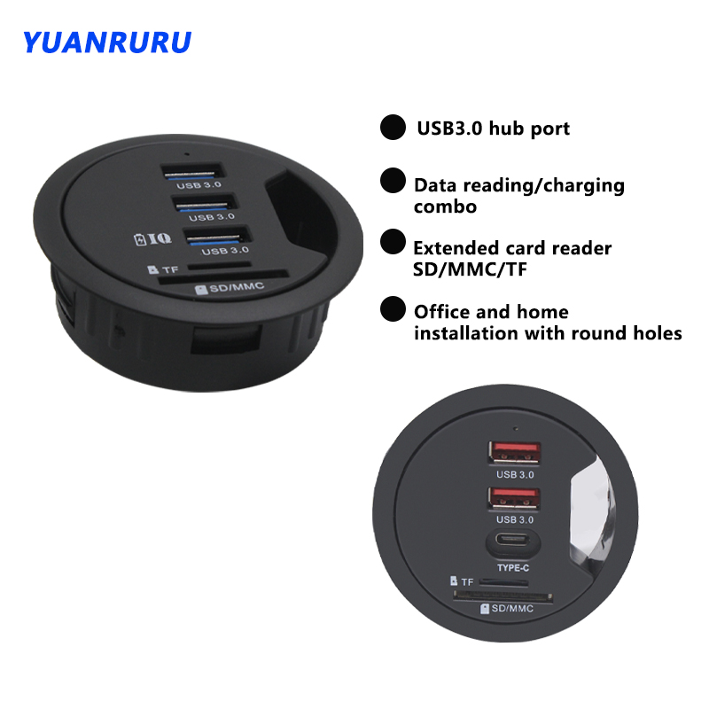 USB Hub USB 3.0 USB 2.0 Hub De - огляд і ціна Desk Setup Hub