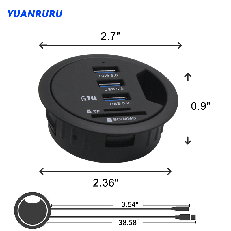 USB Hub USB 3.0 USB 2.0 Hub De - огляд і ціна Desk Setup Hub