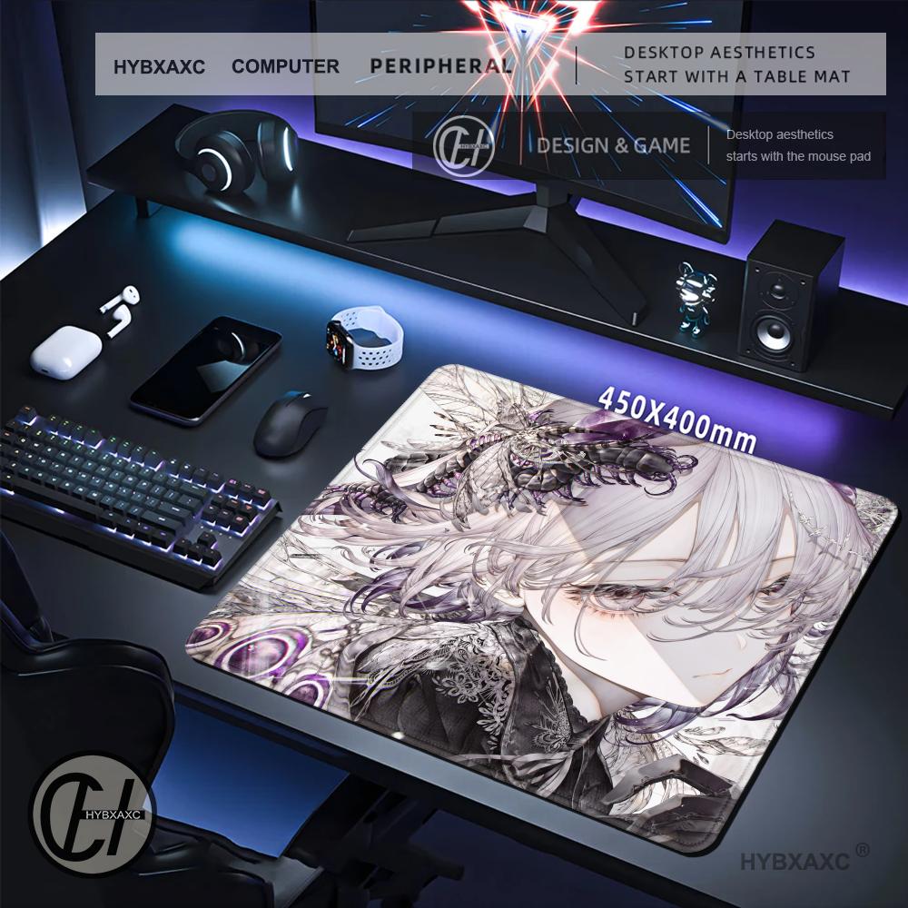 HYBXAXC Silver Hair Elegant Gi - огляд і ціна Work Desk Home Setup