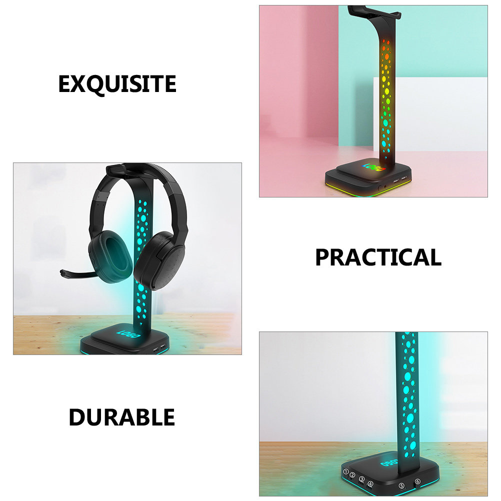 Earphone Stand Headset Stand R - огляд і ціна Desk Setup Headphones