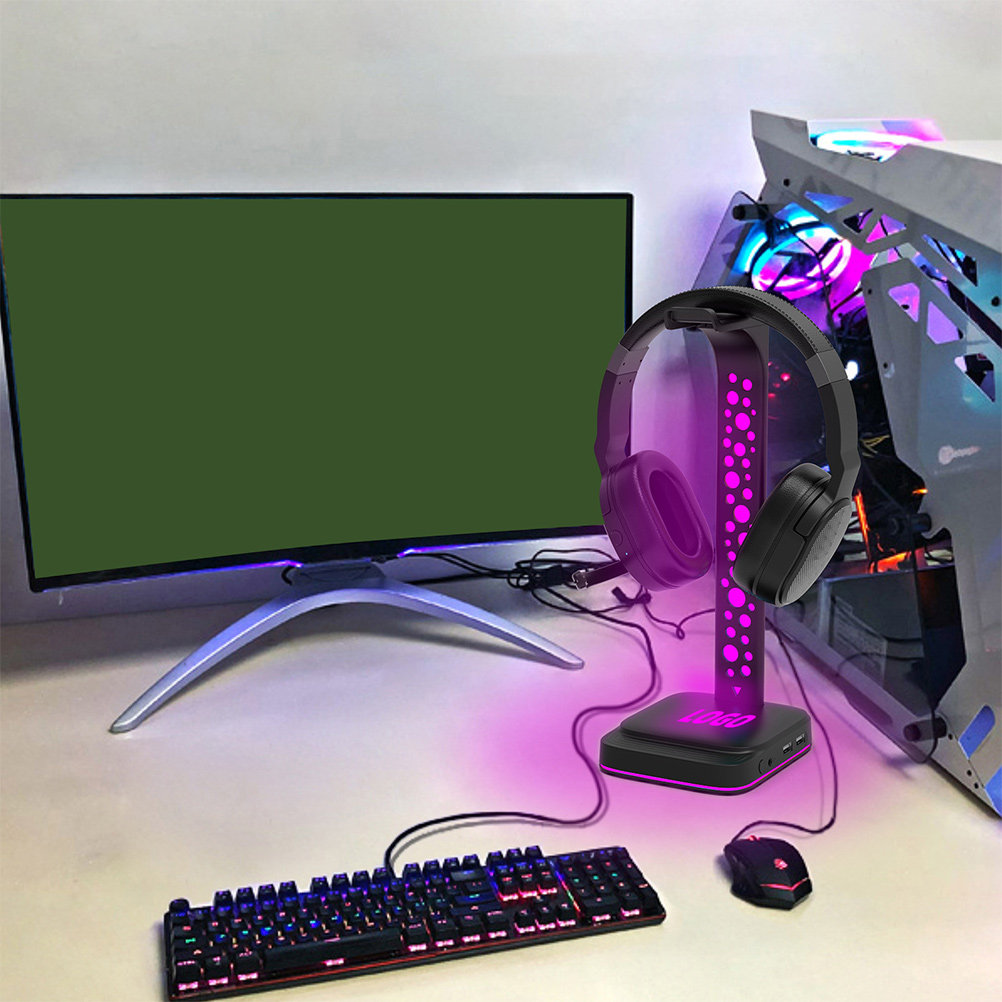 Earphone Stand Headset Stand R - огляд і ціна Desk Setup Headphones