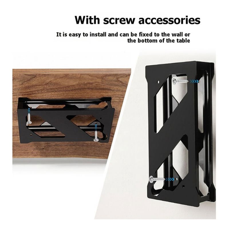 Under Desk Acrylic Holder For  - огляд і ціна Desk Setup Hub