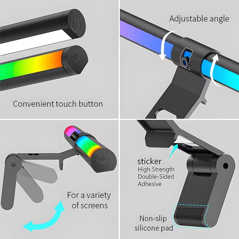 Monitor Light Bar RGB Lightbar - огляд і ціна Desk Setup Equipment