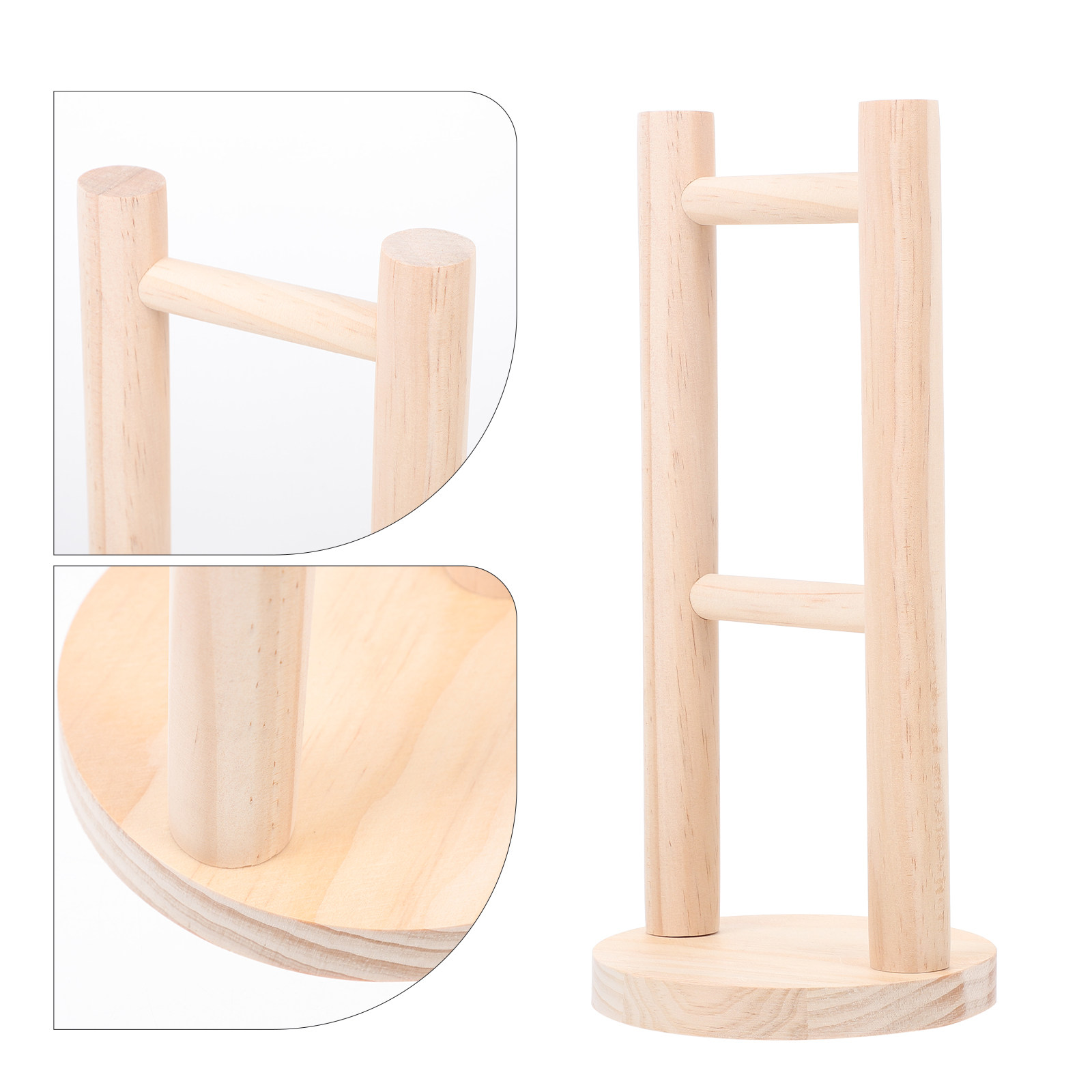 Real Wood Headset Stand Sturdy - огляд і ціна Desk Setup Headphones