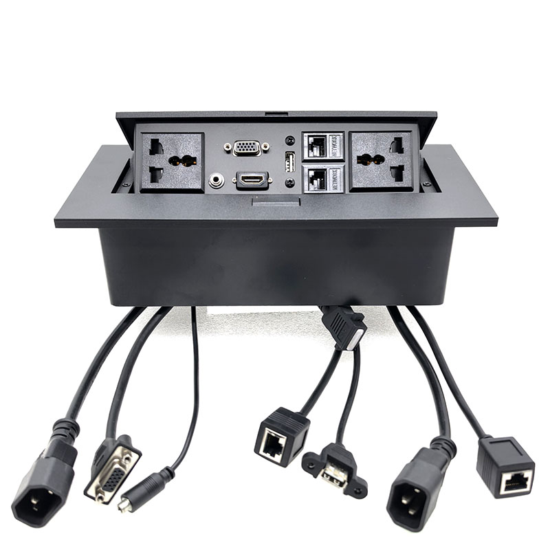 Pop-Up Hidden Socket All-in-On - огляд і ціна Desk Setup Hub
