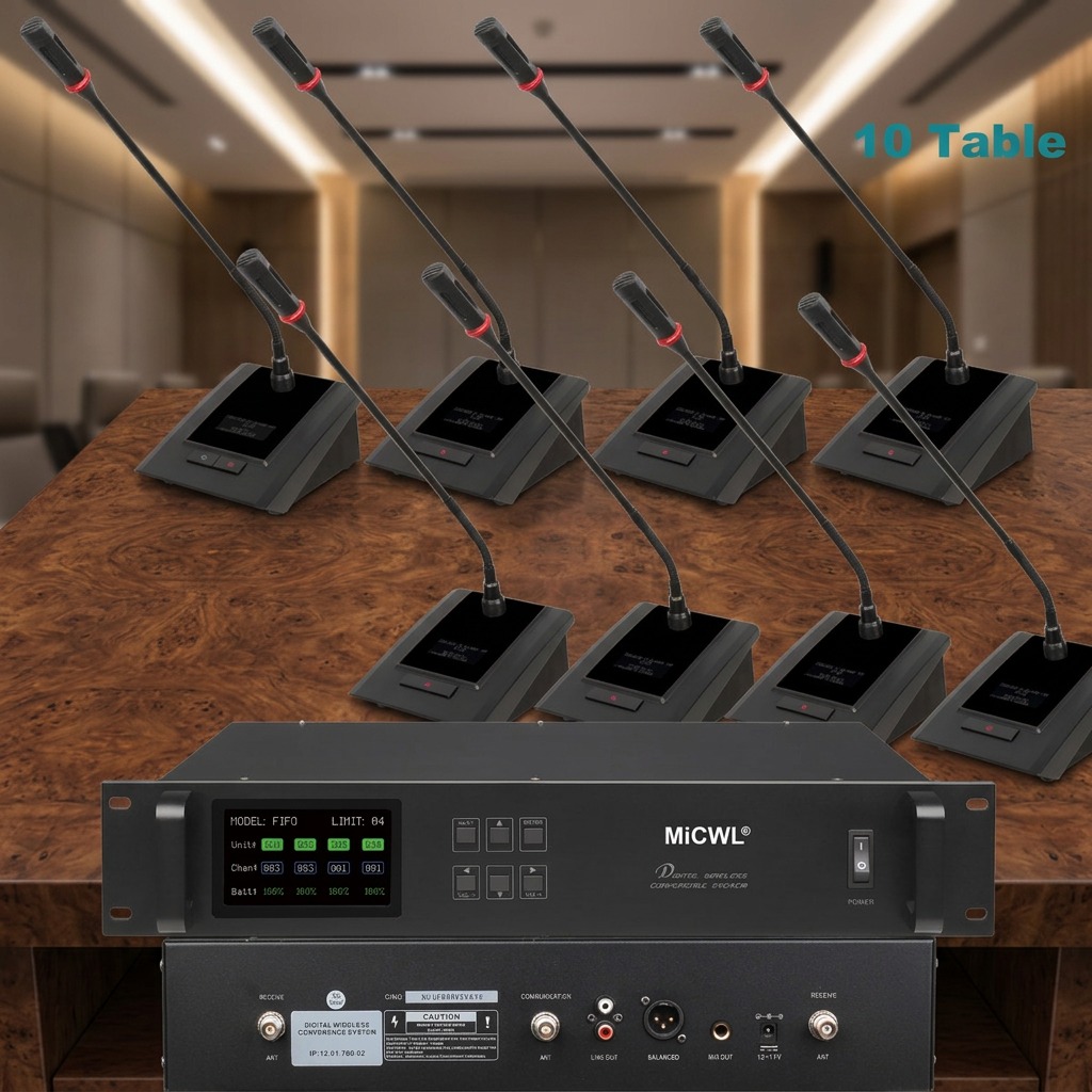 MiCWL Digital Wireless Goosene - огляд і ціна Desk Setup Kit