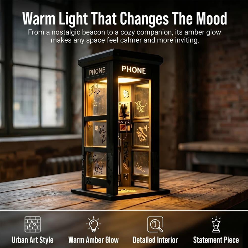 Retro Graffiti Phone Booth Tab - огляд і ціна Desk Setup Equipment