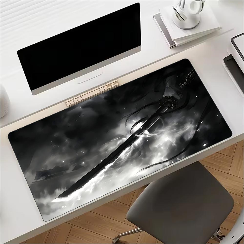 Desk Mat Japanese Samurai Kata - огляд і ціна Work Desk Home Setup