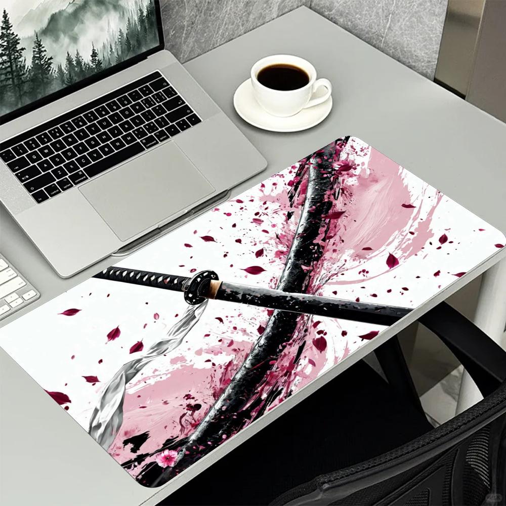 Desk Mat Japanese Samurai Kata - огляд і ціна Work Desk Home Setup