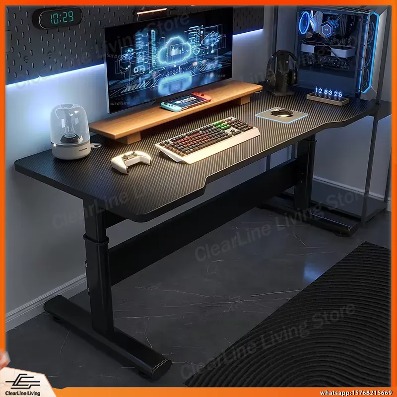 Adjustable Height Electric Sta - огляд і ціна Desk Setup Streaming