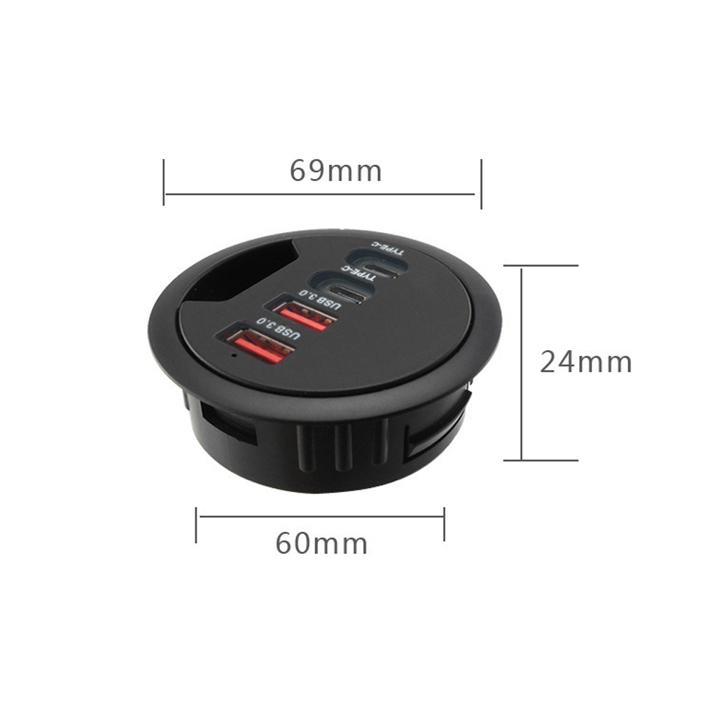 USB Desk Hub USB3.0 HUB With 2 - огляд і ціна Desk Setup Hub