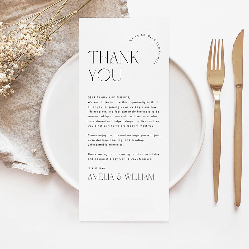 Personalized Thank You Table C - огляд і ціна Desk Setup Minimalist