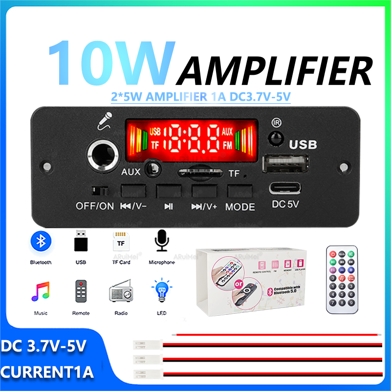 10W Complete Bluetooth 5.0 Amp - огляд і ціна Desk Setup Kit