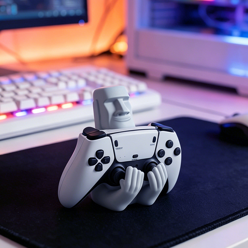 Moai Easter Island Resin Sculp - огляд і ціна Desk Setup Xbox