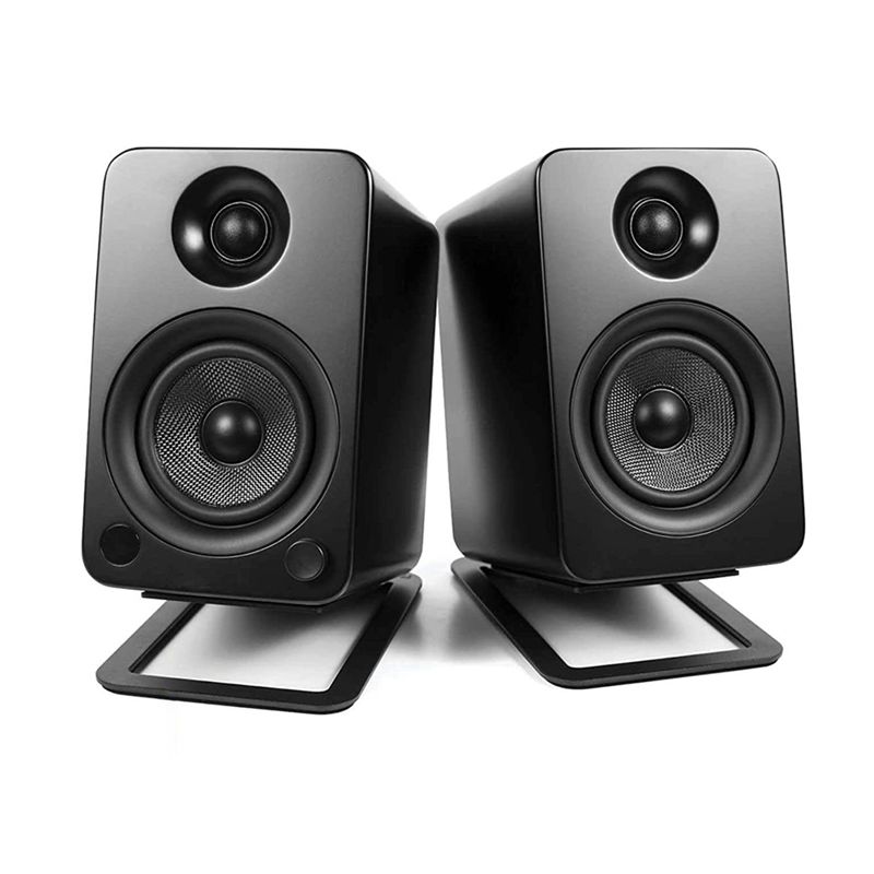 ABLL-2Pcs Desktop Speaker Stan - огляд і ціна Desk Setup With Speakers