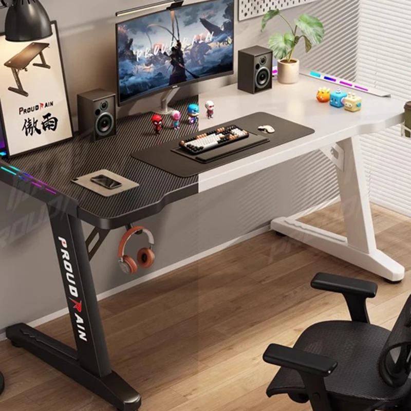 Gaming Console Computer Desks  - огляд і ціна Desk Setup Laptop And Monitor