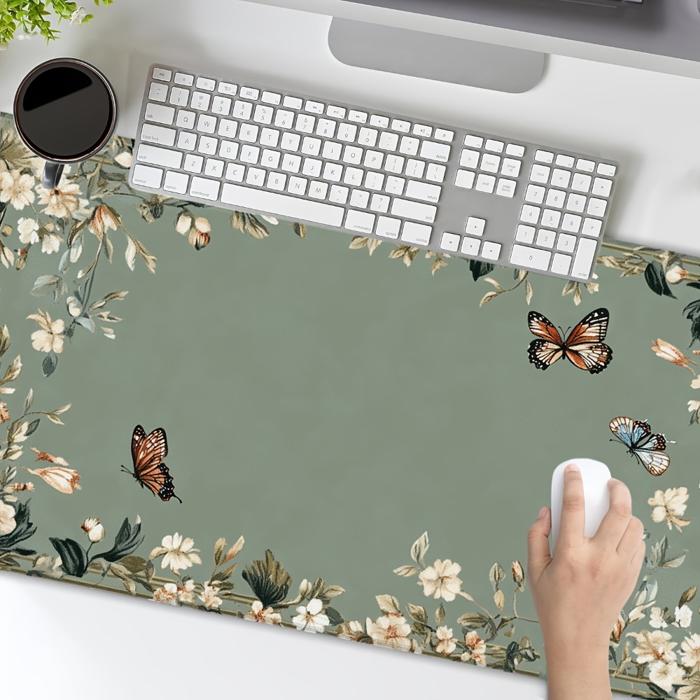 Plant table mat with butterfly - огляд і ціна Desk Setup Designer