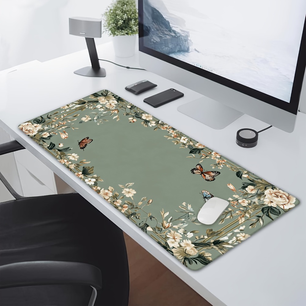 Plant table mat with butterfly - огляд і ціна Desk Setup Designer