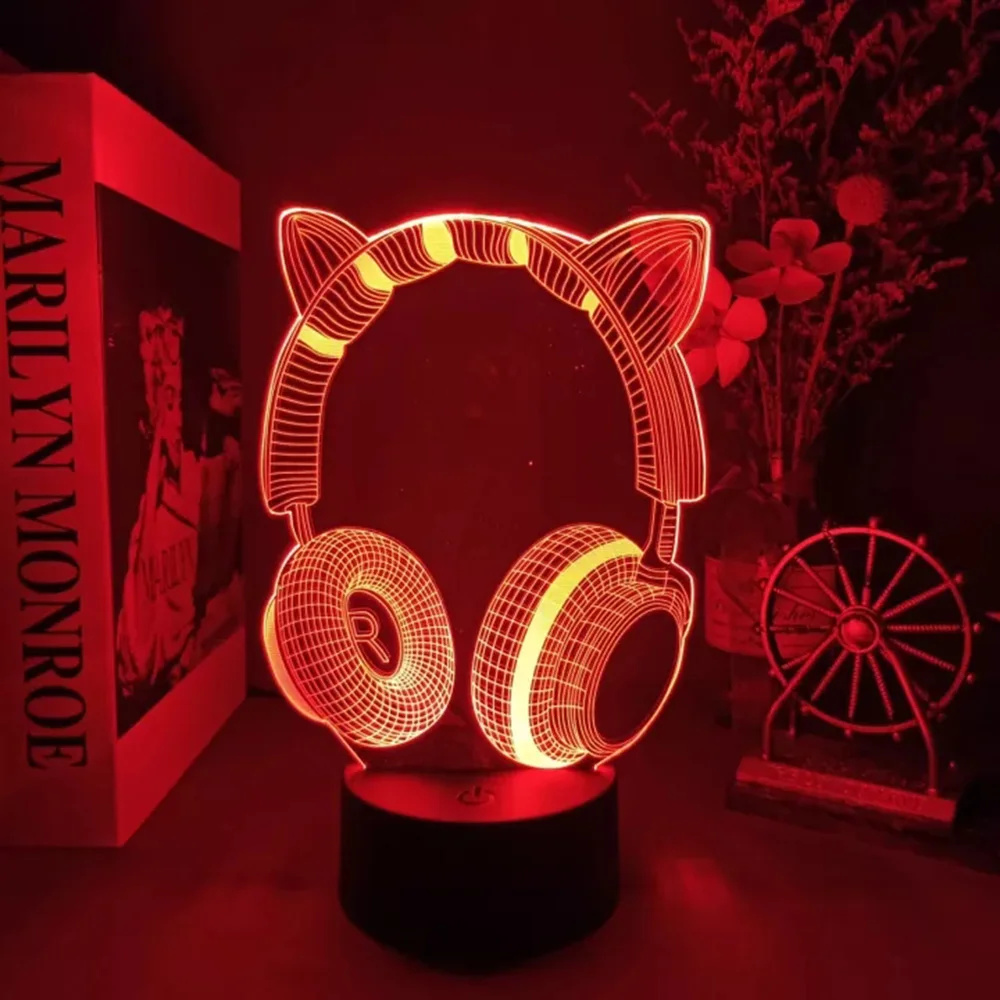 New Headphones 3D Illusion Nig - огляд і ціна Desk Setup Headphones