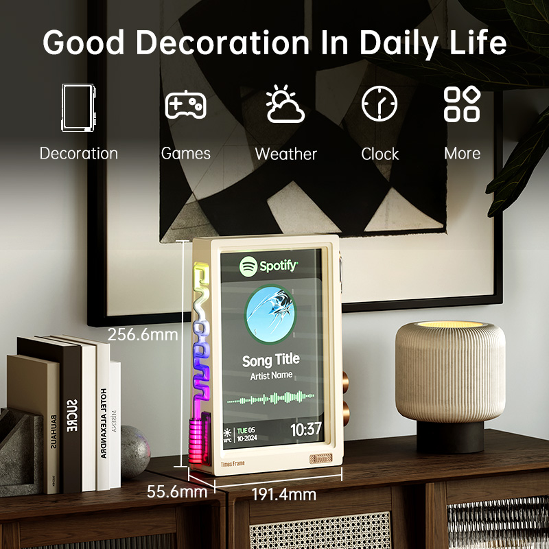 Divoom Times Frame 10.1″ Smart - огляд і ціна Desk Setup With Speakers