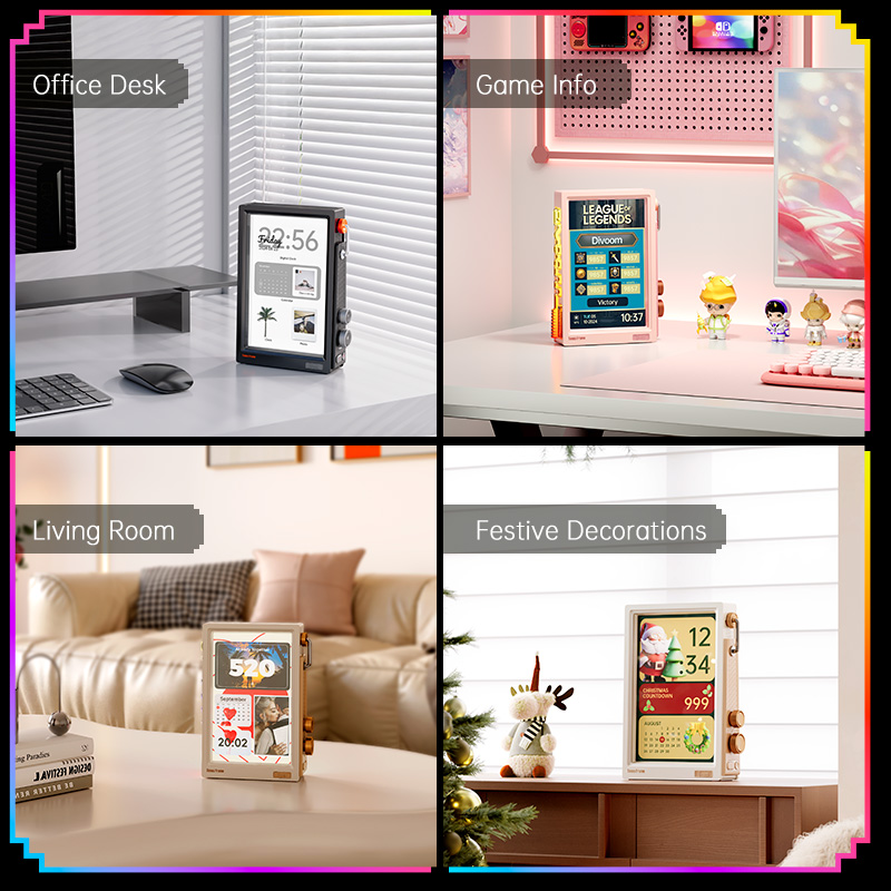 Divoom Times Frame 10.1″ Smart - огляд і ціна Desk Setup With Speakers