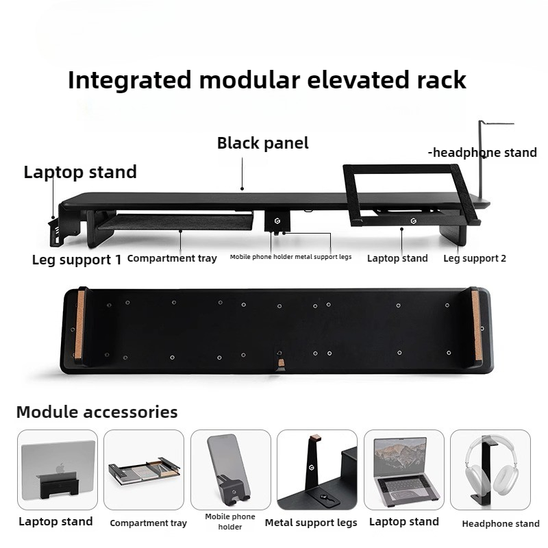 Modular Monitor Riser Stand Er - огляд і ціна Desk Setup Laptop And Monitor