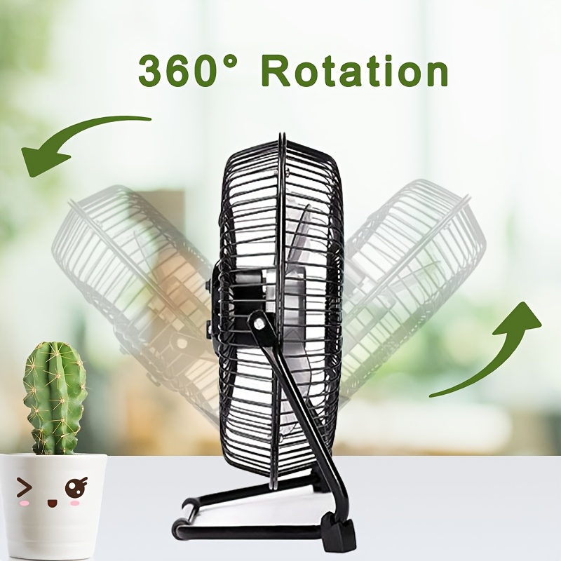 8 Inch USB Desktop Electric Fa - огляд і ціна Desk Setup Equipment