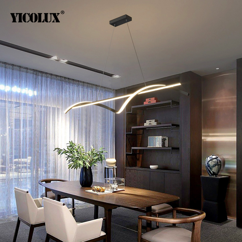 Modern Dining Room Lamps LED P - огляд і ціна Desk Setup Minimalist