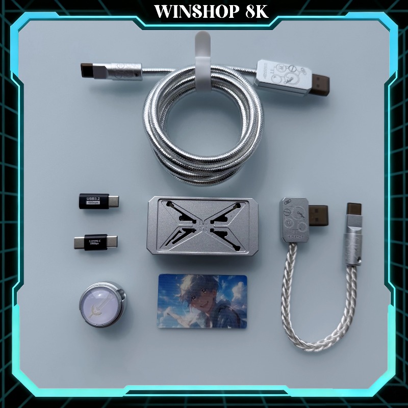 WINSHOP Esports HUB Dual-In 4- - огляд і ціна Desk Setup Hub