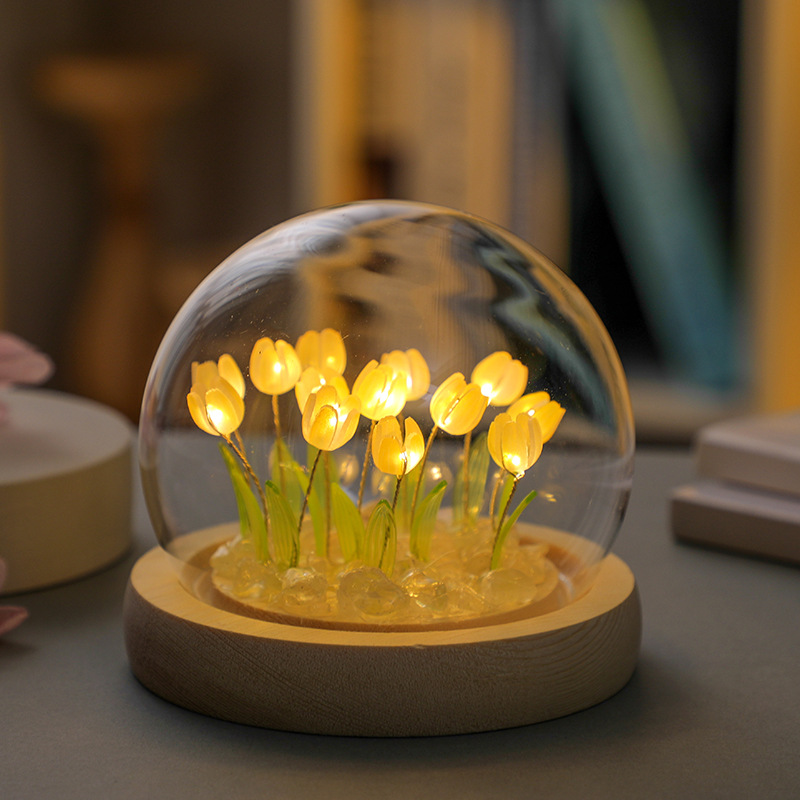 Handmade Tulip Night Lght Hand - огляд і ціна Desk Setup Light