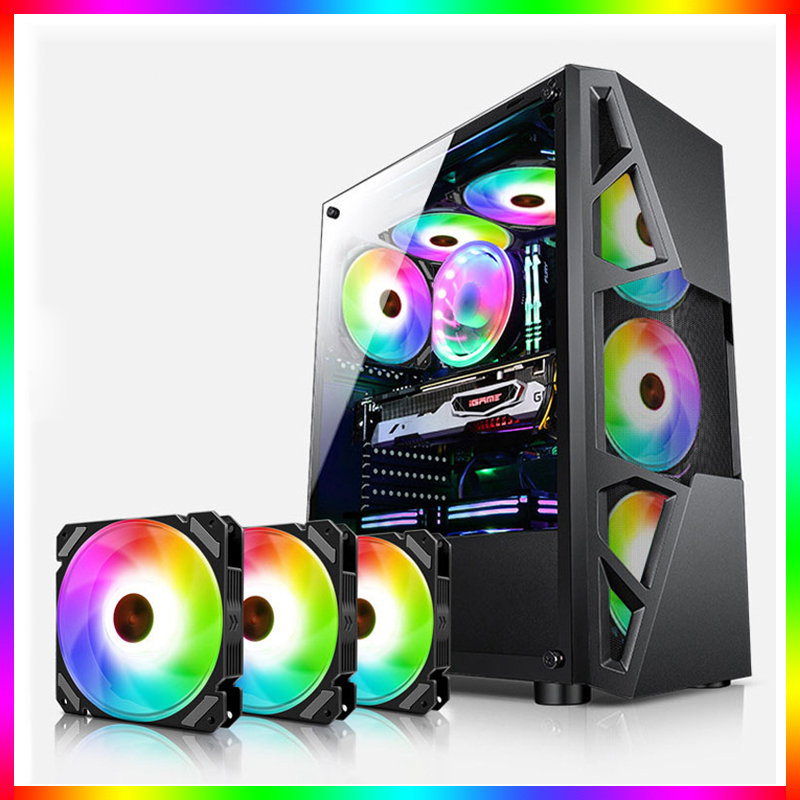 ARGB 120mm Case Fan 5V 3PIN Mo - огляд і ціна Desk Setup Light