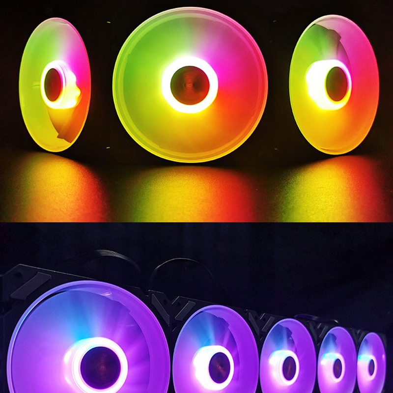 ARGB 120mm Case Fan 5V 3PIN Mo - огляд і ціна Desk Setup Light