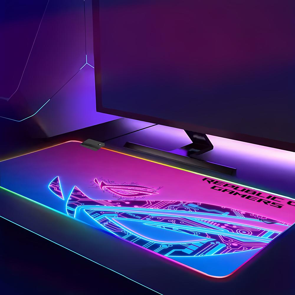 1pc Large Gaming HYBXAXC RGB C - огляд і ціна Desk Setup Designer