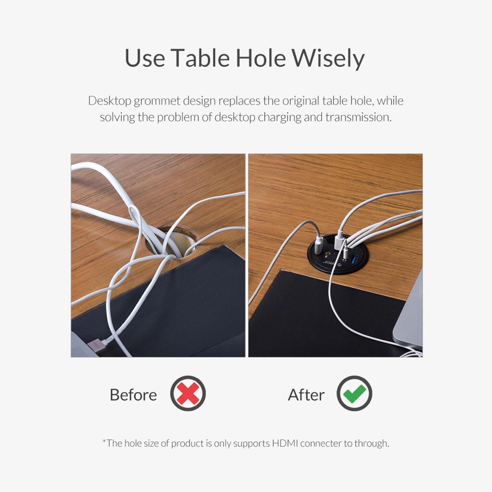 ORICO 5Gbps High-Speed USB HUB - огляд і ціна Desk Setup Hub