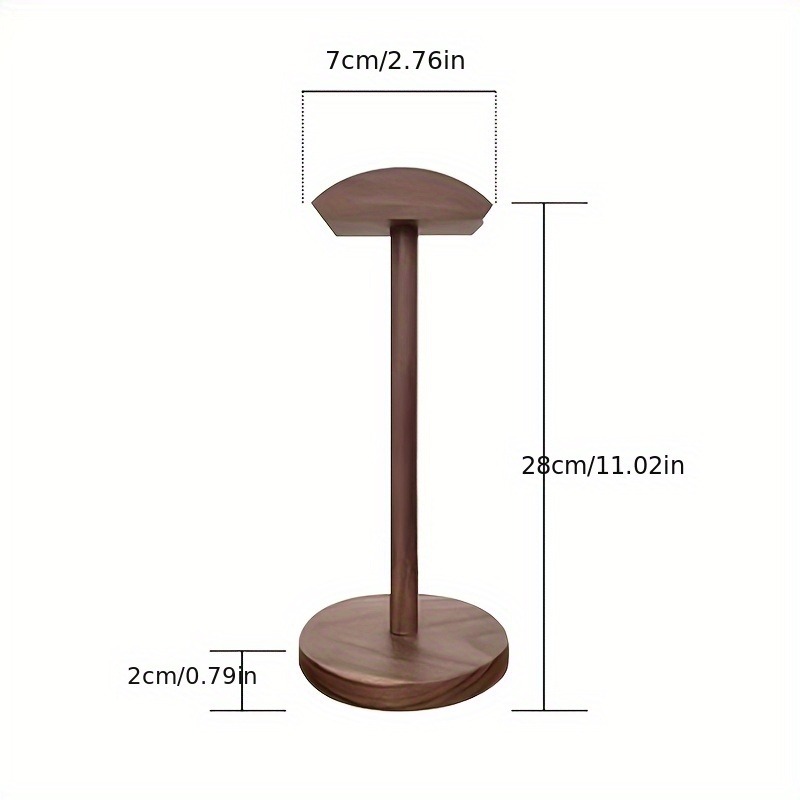 PGY Wooden Headphone Stand Erg - огляд і ціна Desk Setup Headphones