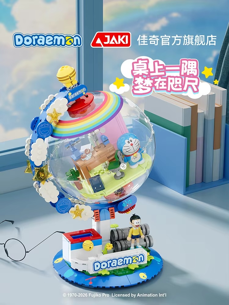 JAKI Doraemon Licensed Globe B - огляд і ціна Desk Setup Light