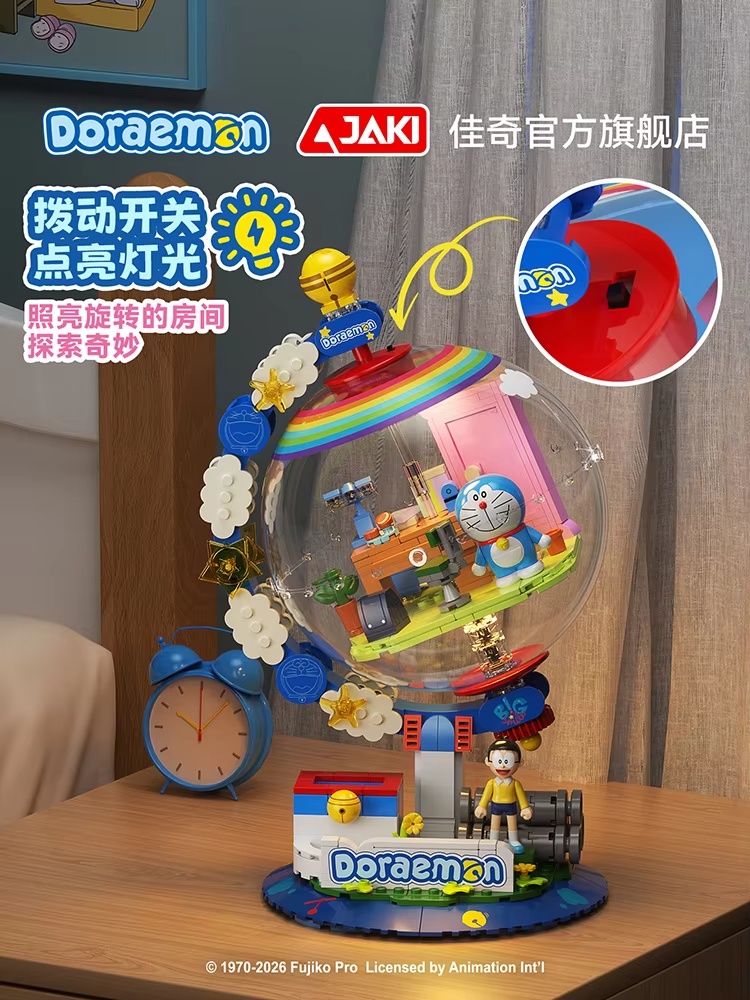 JAKI Doraemon Licensed Globe B - огляд і ціна Desk Setup Light